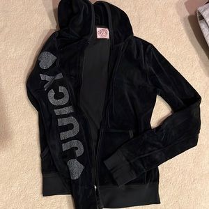 Juicy Couture Velvet track jacket size S